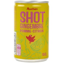 Shot pomme gingembre citron 15cl
