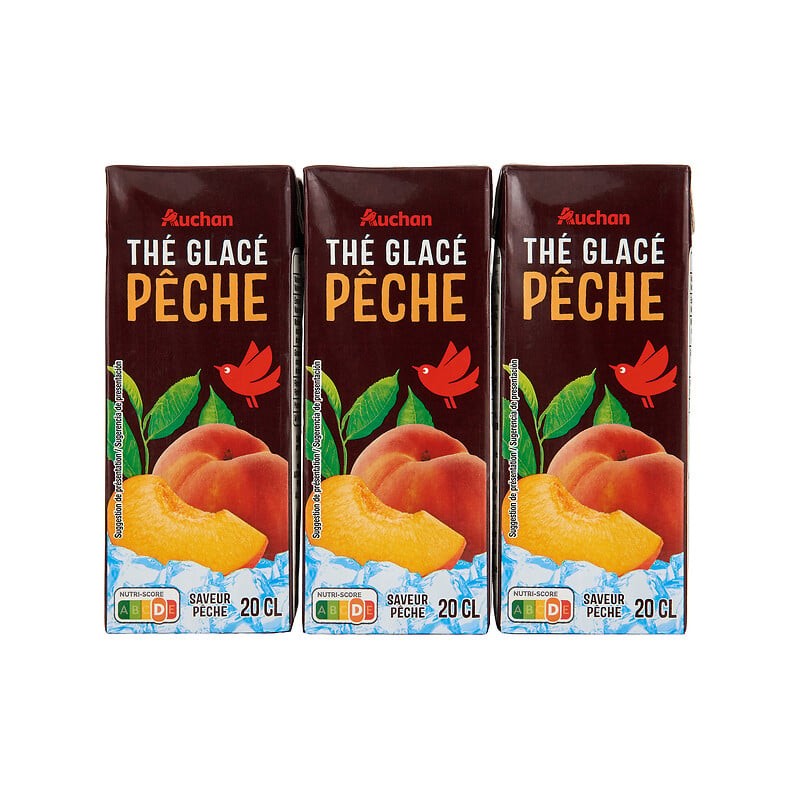 Thé glacé pêche 6x20cl
