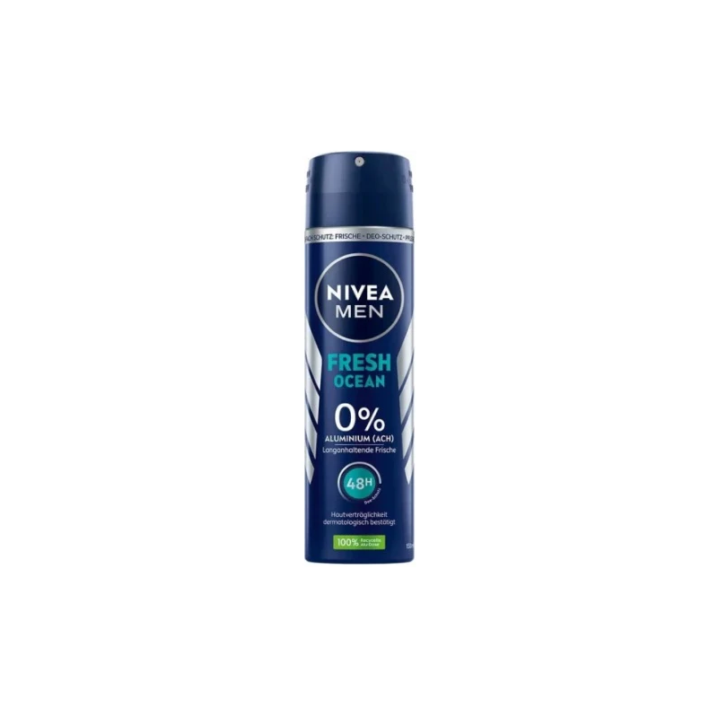 Déodorant spray homme Fresh Ocean 0% aluminium 150ml