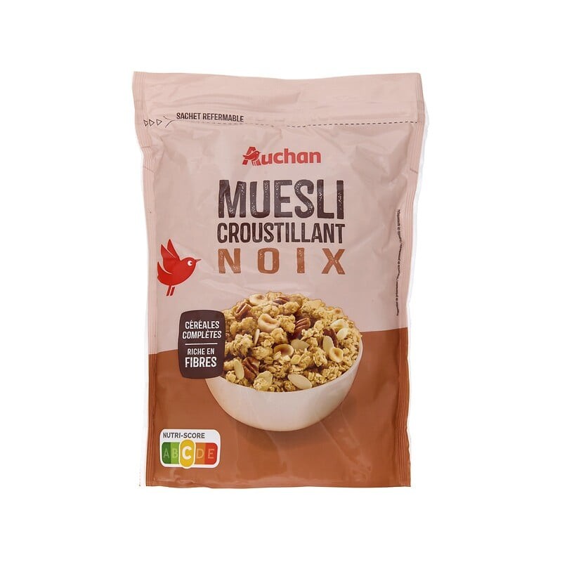 Muesli croustillant noix 450g