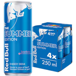 Boisson énergisante sea blue edition 4x25cl