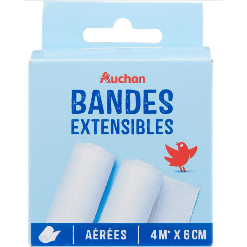 Bandes extensibles 4mx6cm x2