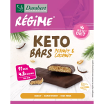 Barre régime cétogène cacahuètes coco 8x30g