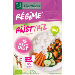 Riz cuit konjac Bio Régime Cétogène 270g