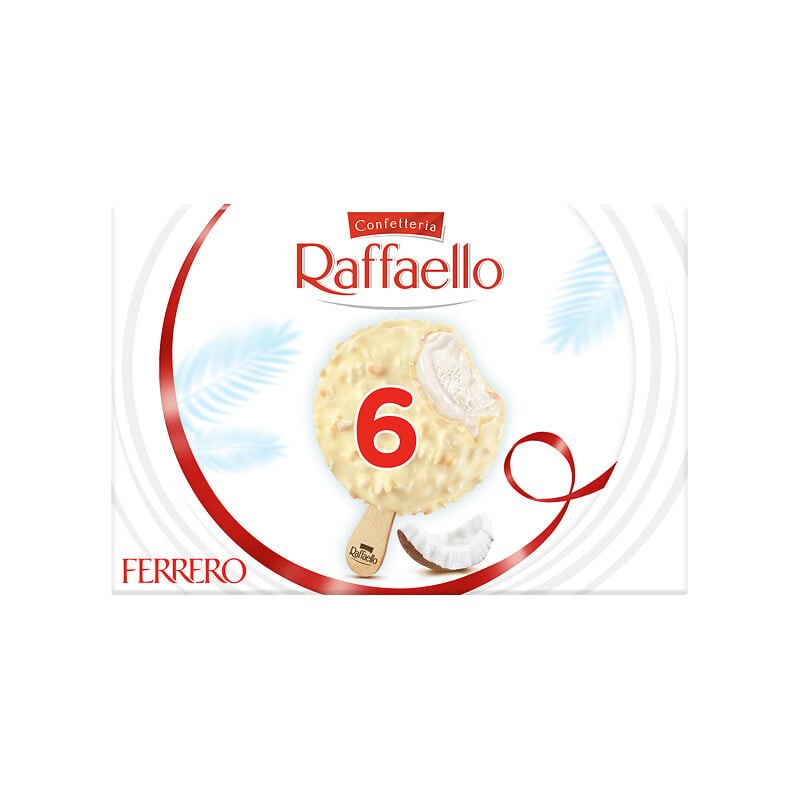 Bâtonnets glacés noix de coco et amandes x6 282g