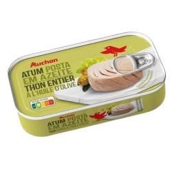 Thon entier à l'huile d'olive 120g