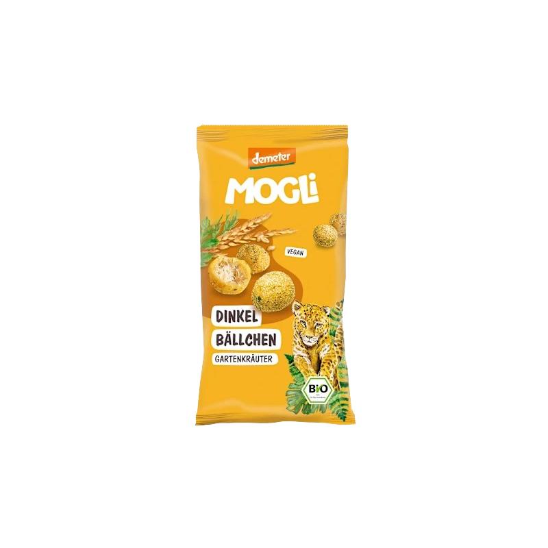 Boulettes d'épeautre aux herbes du jardin bio dès 3 ans 40g