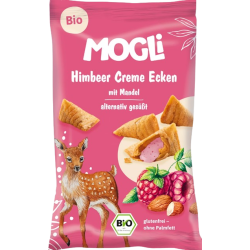Biscuits coins crème framboise bio dès 3 ans sans huile de palme 30g