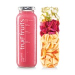 Smoothie pink fruit du dragon rose banane corossol pomme 25cl