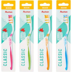 Brosse à dents classique medium x1