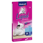 Friandise liquide au saumon pour chat 6x15g