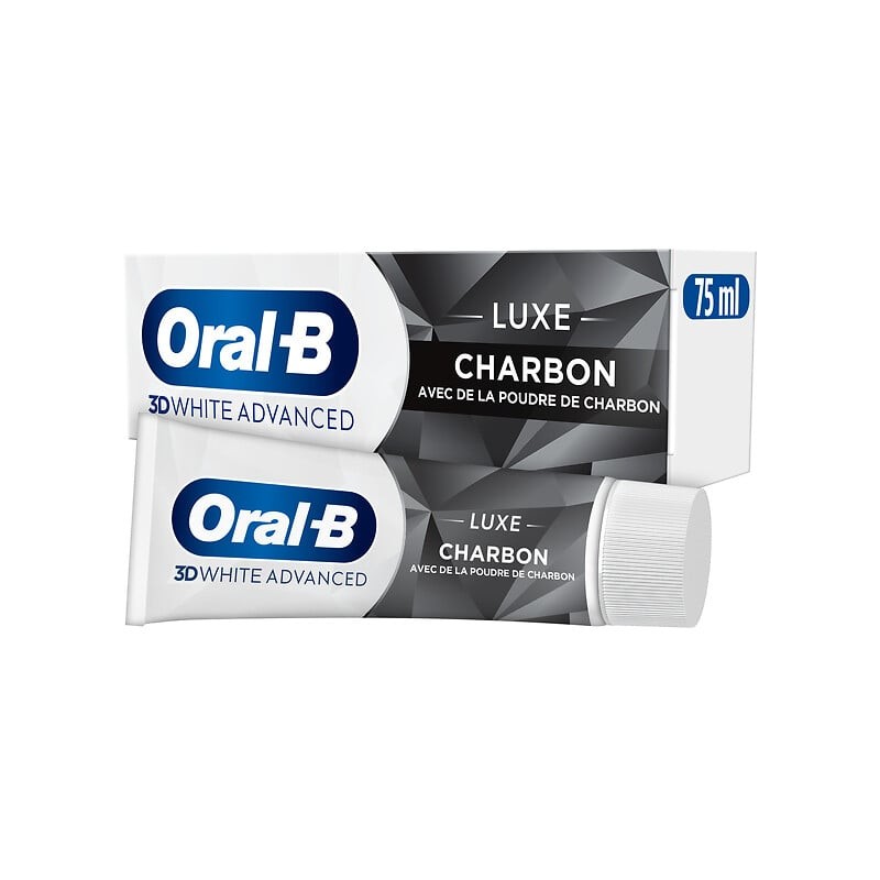 Dentifrice 3D white advanced luxe charbon 75ml