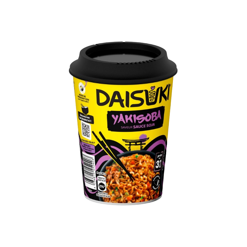 Nouilles instantanées saveur sauce soja 93g