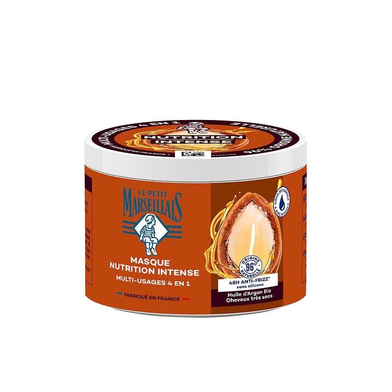 Masque capillaire nutrition intense multi usage 4en1 huile d'argan 370ml