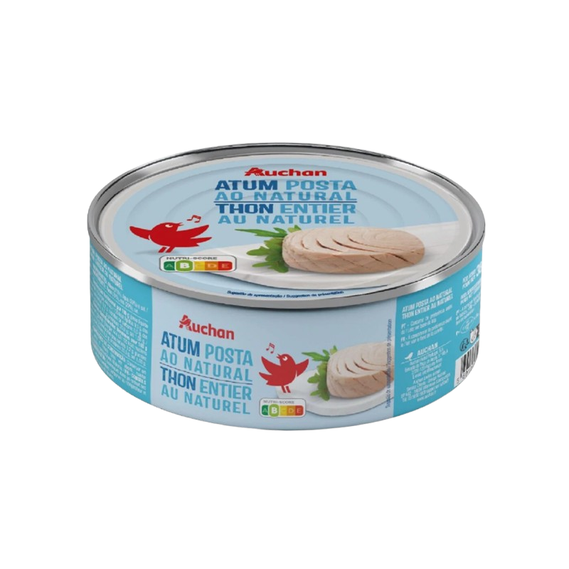 Thon entier au naturel 385g