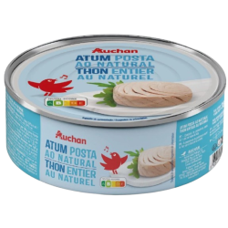 Thon entier au naturel 385g