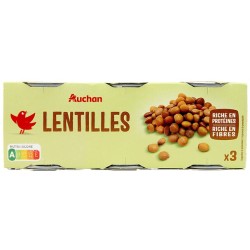 Lentilles 3x130g
