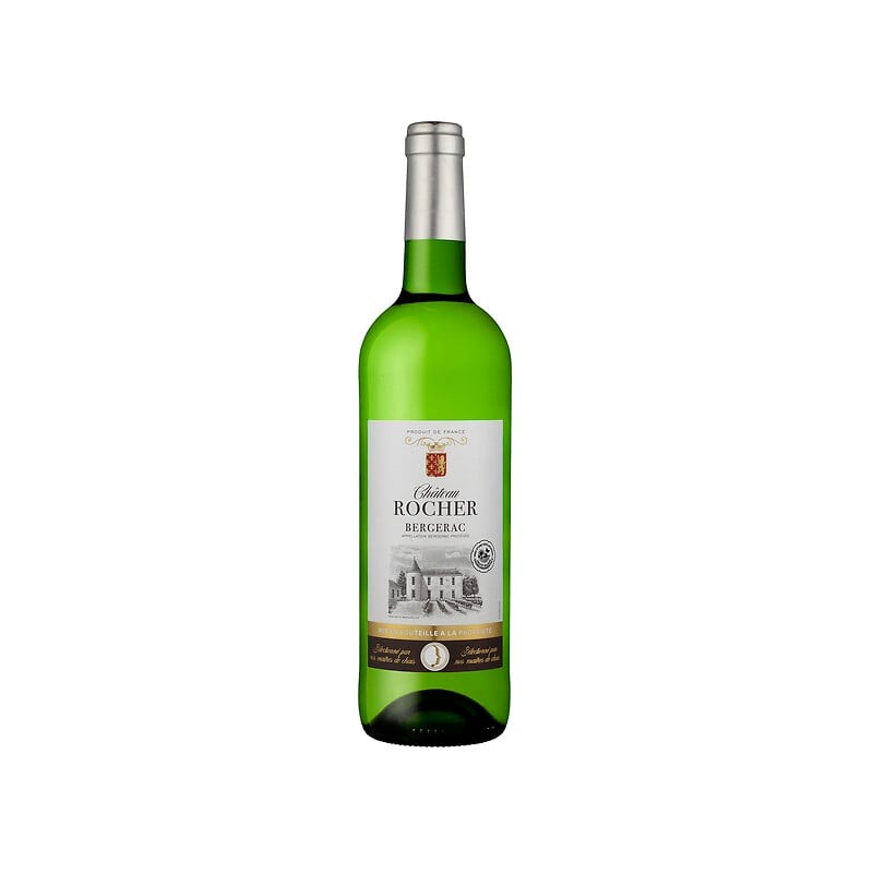 Vin blanc AOP Bergerac Château Rocher 12% 75cl
