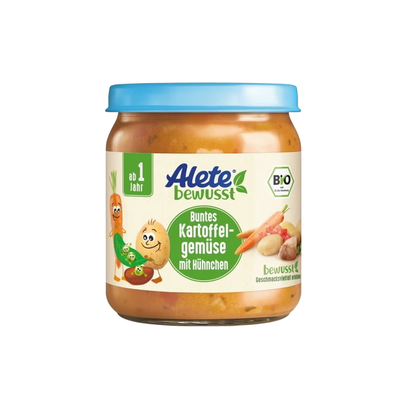 Petit pot légumes pommes de terre et poulet bio dès 12 mois 250g