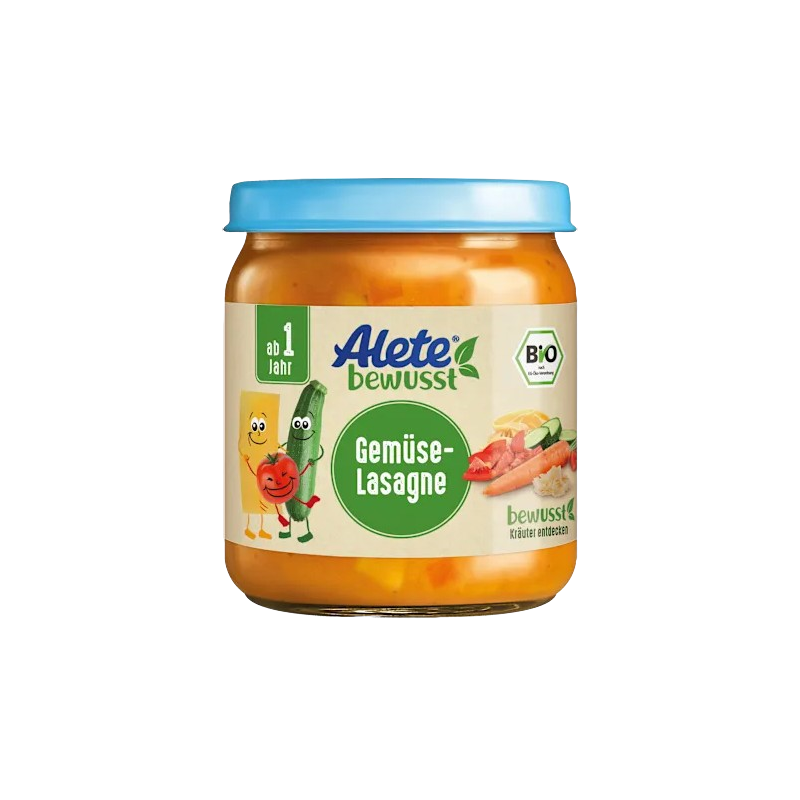 Petit pot lasagnes aux légumes bio dès 12 mois 250g