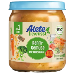 Petit pot macaronis de légumes crémeux bio dès 12 mois 250g