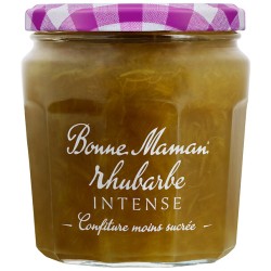 Confiture à la rhubarbe intense moins sucrée 335g