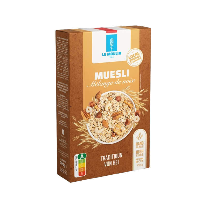 Muesli Mélange de noix 300g