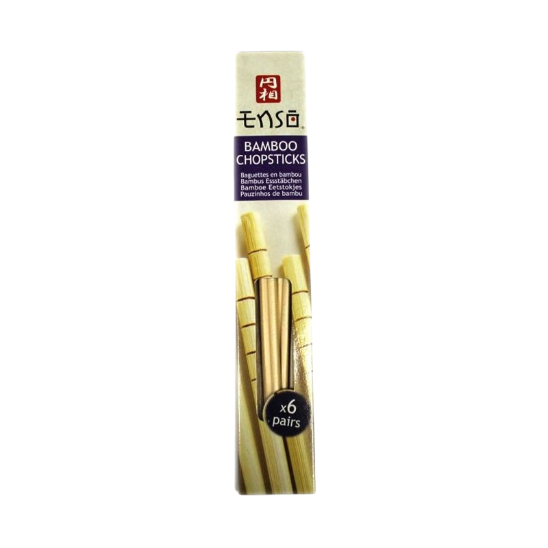 Baguettes en bambou 6 paires