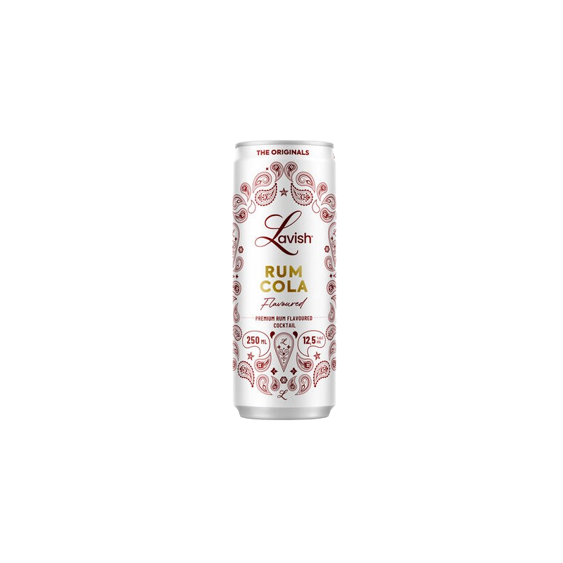 Boisson rhum cola 12.5% 25cl