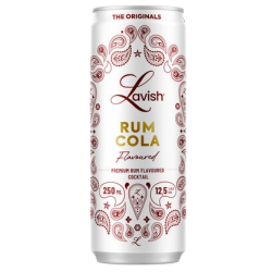 Boisson rhum cola 12.5% 25cl