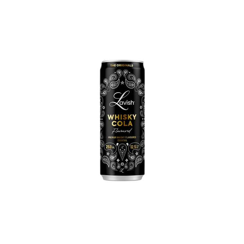 Boisson whisky cola 12.5% 25cl