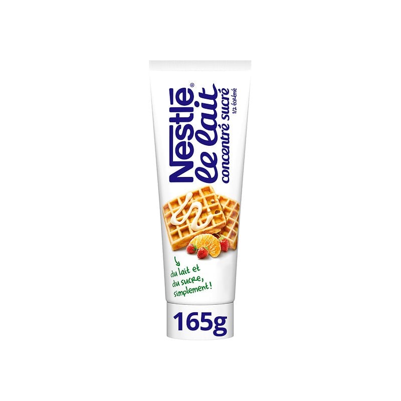 Lait concentré sucré en tube 165g
