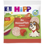 Snack gaufres de maïs à la fraise bio dès 8 mois 23g