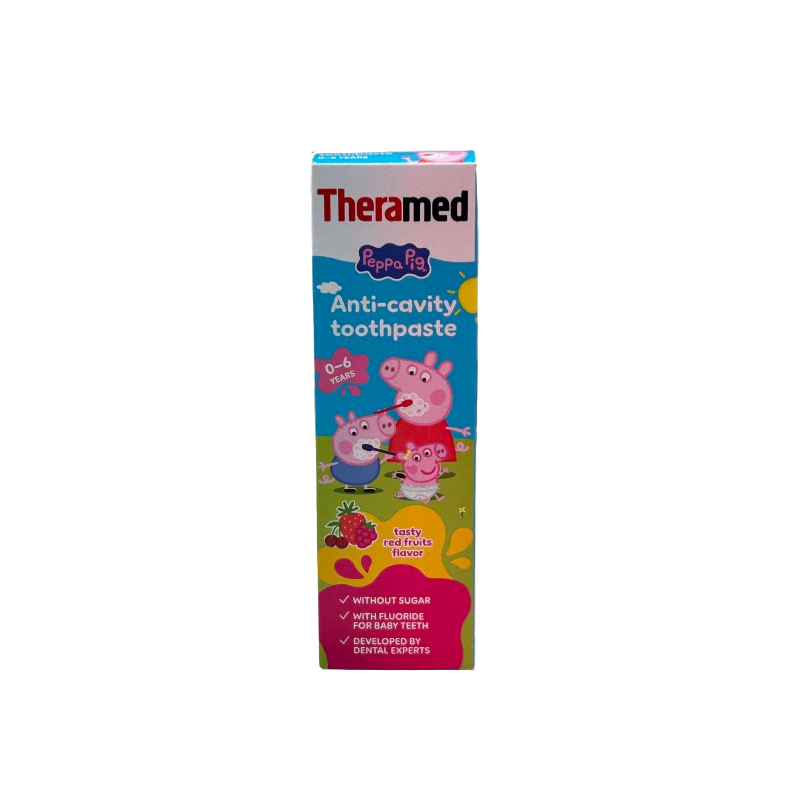 Dentifrice anti-caries Peppa Pig 0-6 ans 50ml