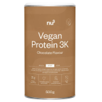 Protéine en poudre 3K au chocolat sans sucres vegan 500g