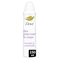 Déodorant spray pour tout le corps lavande et camomille 150ml