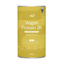 Protéine en poudre 3K vanille sans sucres ajoutés vegan 500g