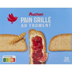 Pain grillé au froment 500g