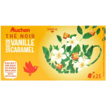 Thé noir saveur vanille caramel x25