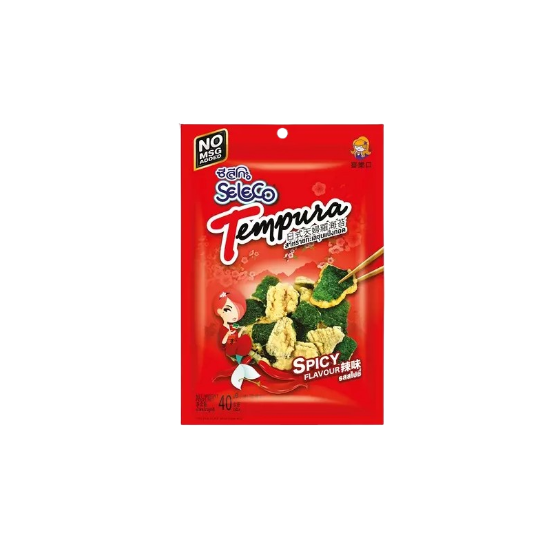Tempura aux algues saveur épicée 40g