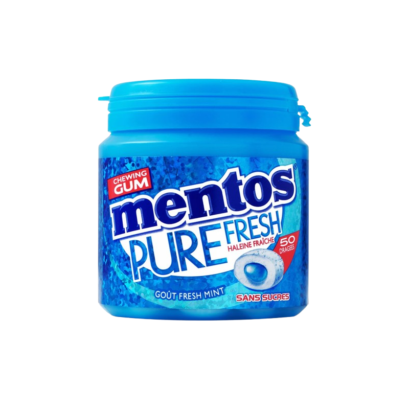 Chewing gum pure fresh goût menthe fraîche sans sucres x50