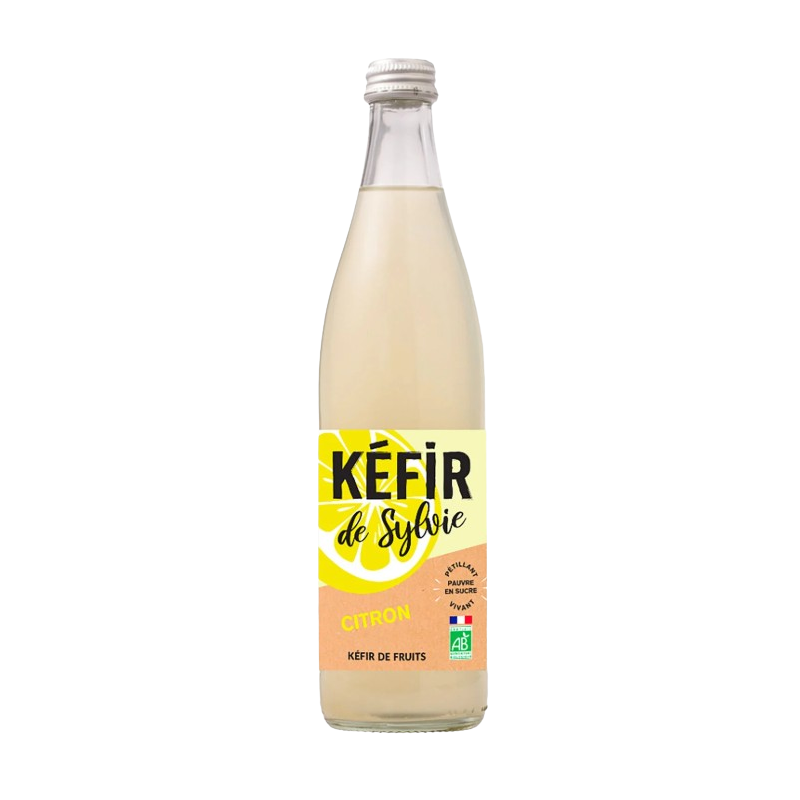 Kéfir pétillant citron bio 50cl