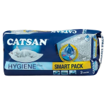 Litière pour chat hygiène plus smart 2x4l
