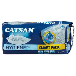 Litière pour chat hygiène plus smart 2x4l