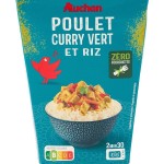 Box poulet curry vert et riz 300g