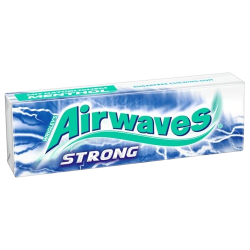 Chewing gum goût intense de menthol sans sucres dragées x10