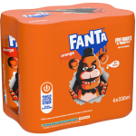 Boisson gazeuse orange 6x33cl