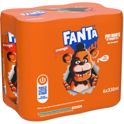 Boisson gazeuse orange 6x33cl
