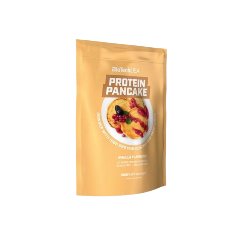 Poudre de pancakes hyperprotéinée vanille sans gluten sans huile de palme 1kg
