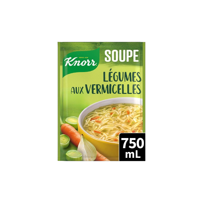 Soupe déshydratée légumes aux vermicelles 61g
